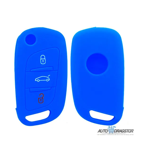 SILIKONSKA NAVLAKA ZA KLJUČEVE CRNA CITROEN 