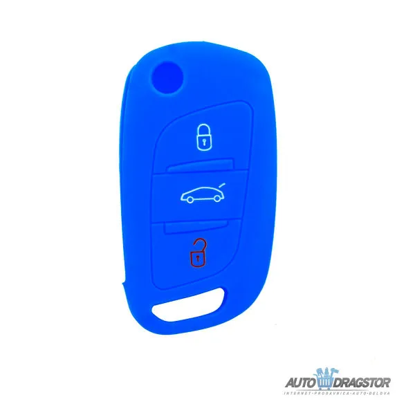 SILIKONSKA NAVLAKA ZA KLJUČEVE CRNA CITROEN 
