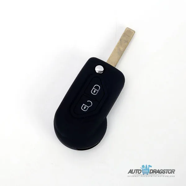 SILIKONSKA NAVLAKA ZA KLJUČEVE CRNA CITROEN 