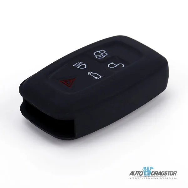 SILIKONSKA NAVLAKA ZA KLJUČEVE CRNA LAND ROVER 