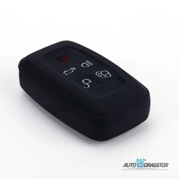 SILIKONSKA NAVLAKA ZA KLJUČEVE CRNA LAND ROVER 