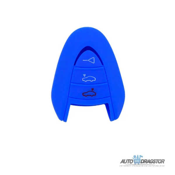 SILIKONSKA NAVLAKA ZA KLJUČEVE CRNA PORSCHE 