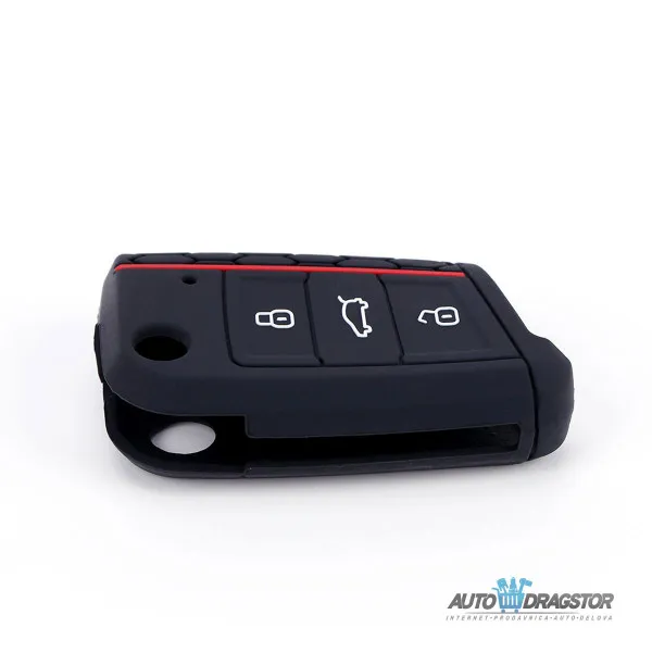 SILIKONSKA NAVLAKA ZA KLJUČEVE CRNA VOLKSWAGEN 