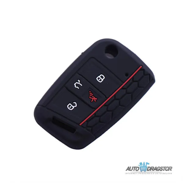 SILIKONSKA NAVLAKA ZA KLJUČEVE CRNA VOLKSWAGEN 