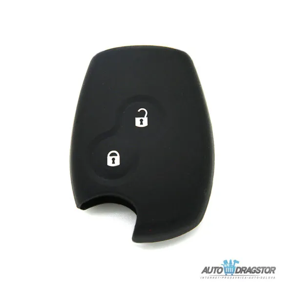 SILIKONSKA NAVLAKA ZA KLJUČEVE CRNA RENAULT 