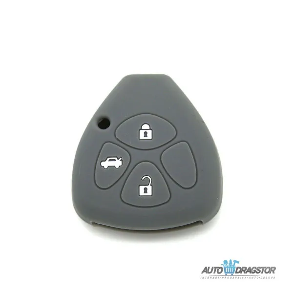 SILIKONSKA NAVLAKA ZA KLJUČEVE CRNA TOYOTA 