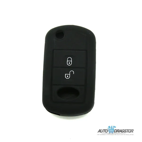 SILIKONSKA NAVLAKA ZA KLJUČEVE CRNA LAND ROVER 