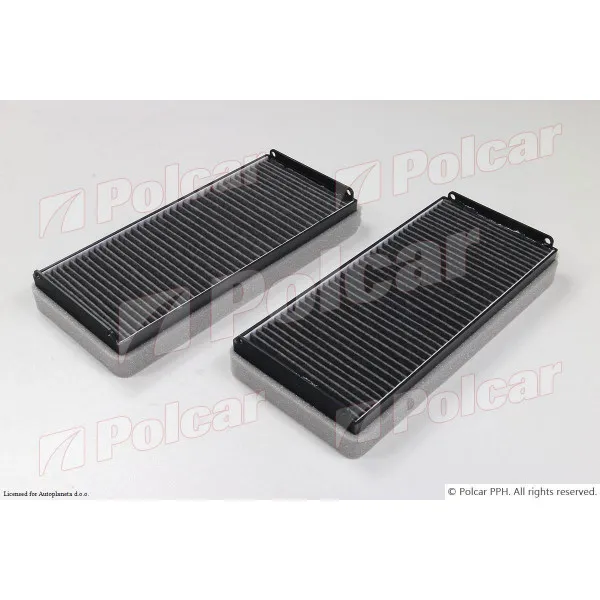 Filter kabine sa aktivnim ugljem MERCEDES CL-KLASSE (C215), 99-06; E-KLASSE (W210), 95-03; S-KLASSE (W220), 98-05; 
