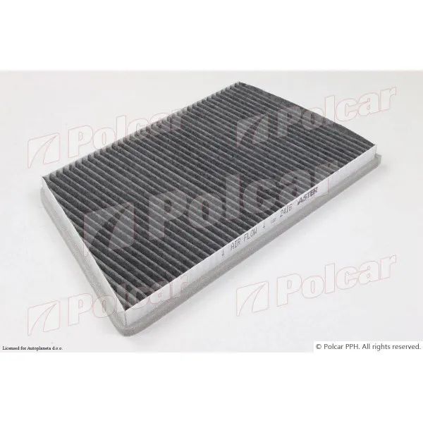 Filter kabine sa aktivnim ugljem MERCEDES C-KLASSE (W203), 00-07; CLC-KLASSE (CL203), 08-11; CLK-KLASSE (C209), 02-10; 