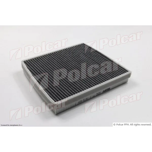 Filter kabine sa aktivnim ugljem VOLVO C70, 97-06; S60 (RS), 00-09; S70 (LS), 97-00; S80 (TS/XT), 98-06; V70 (SW), 00-07; XC70 (SW), 00-07; XC90 (C_), 02-15; 