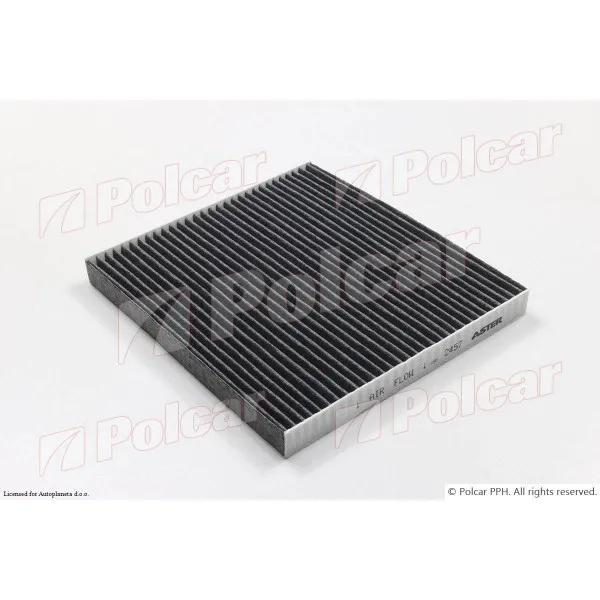 Filter kabine sa aktivnim ugljem TOYOTA COROLLA (E12), 02-07; COROLLA VERSO (E12J), 01-04; COROLLA VERSO (ZER/ZZE), 04-09; 