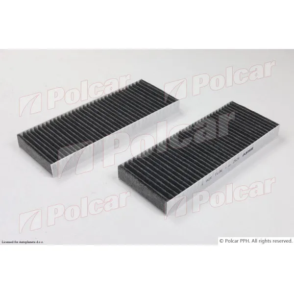 Filter kabine sa aktivnim ugljem NISSAN NAVARA/FRONTIER (D40), 05-16; PATHFINDER (R51), 04-13; 