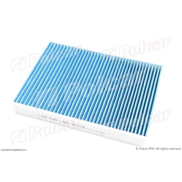 Filter kabine sa aktivnim ugljem VOLVO S60, 10-19; S80 (AS), 06-16; V60, 10-19; V70 (BW), 07-16; V70 (SW), 00-07; XC60, 08-17; XC70, 07-16; 