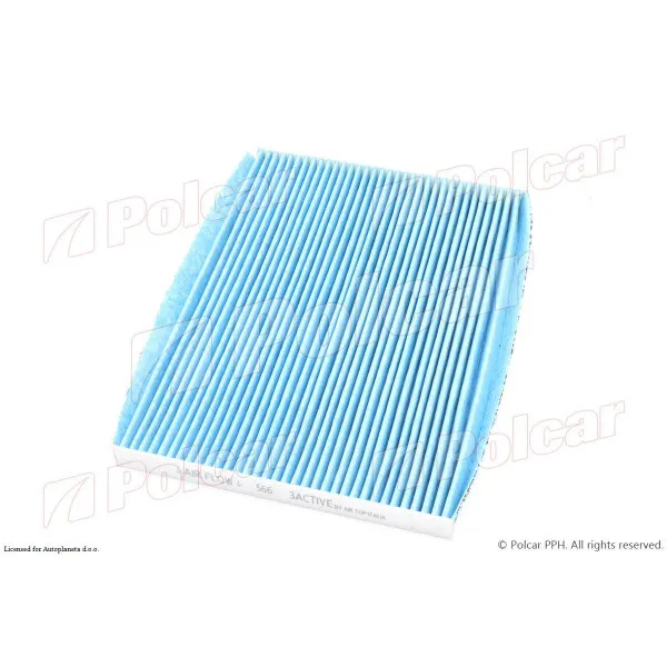 Filter kabine sa aktivnim ugljem NISSAN QASHQAI (J10), 07-14; X-TRAIL (T31), 07-14; 
