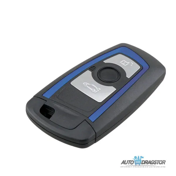 KUĆIŠTE OKLOP KLJUČA 3 DUGMETA  ZA BMW SA PLAVIM OKVIROM 