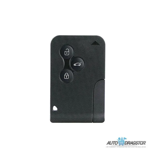 KUĆIŠTE OKLOP KLJUČA 3 dugmeta RENAULT SCENIC KARTICA 