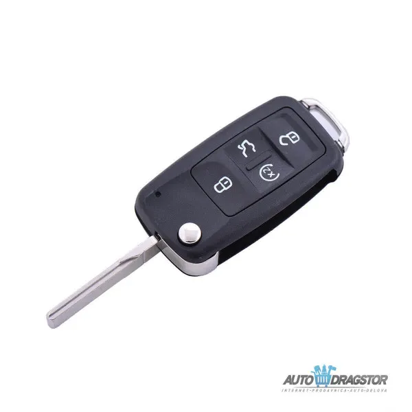 KUĆIŠTE OKLOP KLJUČA 2 DUGMETA ZA AUDI 