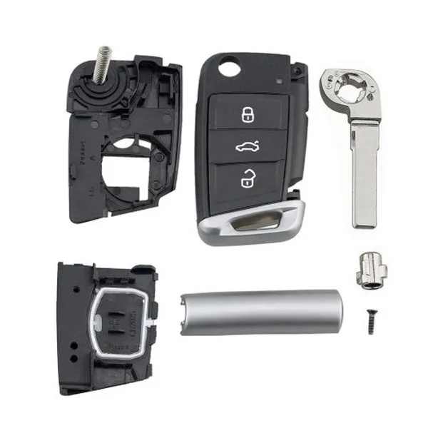 KUĆIŠTE OKLOP KLJUČA 3 DUGMETA ZA VW 