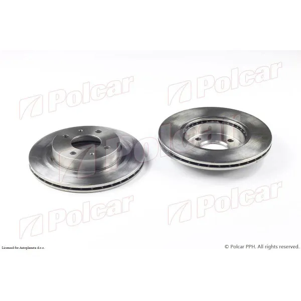 Kočioni diskovi NISSAN 100NX (B13), 90-94; SUNNY (B12), 86-91; SUNNY (N13), 86-91; SUNNY (N14/Y10) 91-94; 