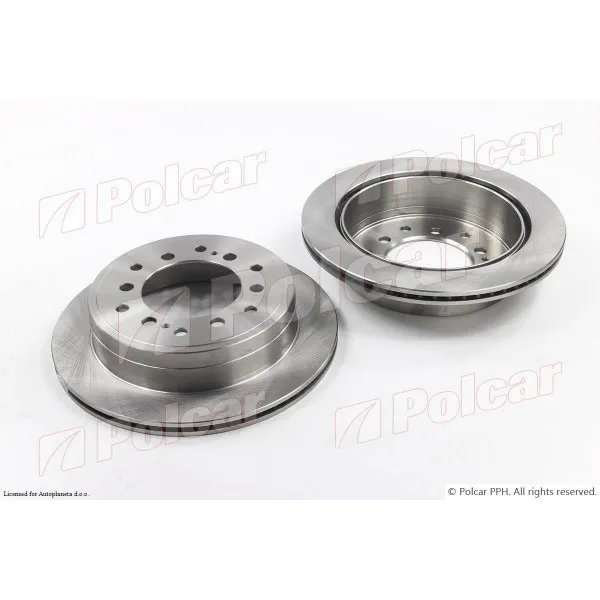 Kočioni diskovi TOYOTA LAND CRUISER (FJ120), 03-10; LAND CRUISER (FJ90), 96-03; 