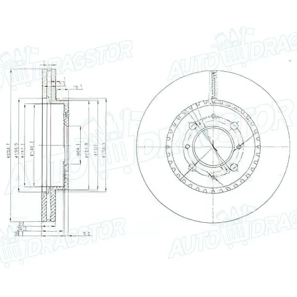 Kočioni diskovi AUDI, HONDA 