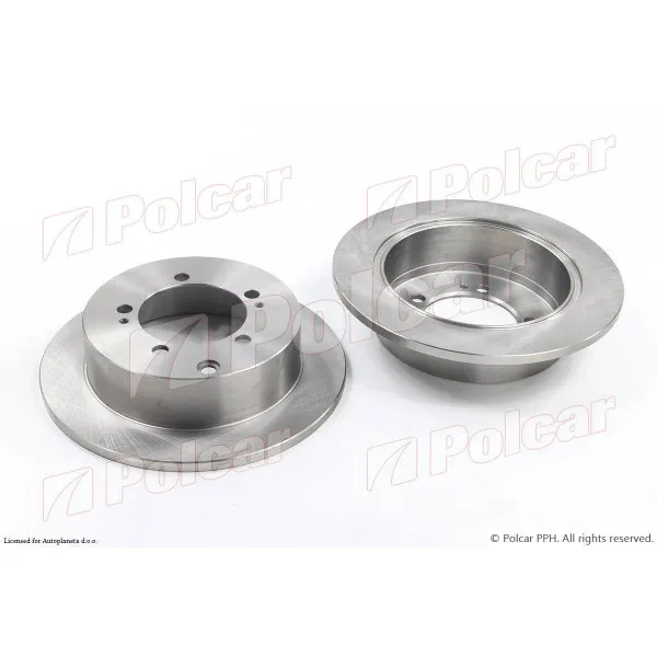 Kočioni diskovi MITSUBISHI ECLIPSE (D30), 95-00; LANCER (CS), 00-07; OUTLANDER (CU0W), 03-07; 