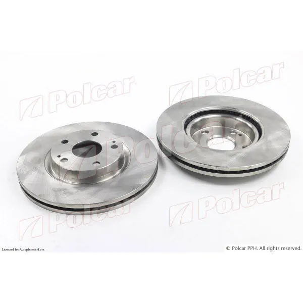 Kočioni diskovi TOYOTA AURIS (E15), 07-12; AVENSIS (T25), 03-08; COROLLA VERSO (ZER/ZZE), 04-09; 