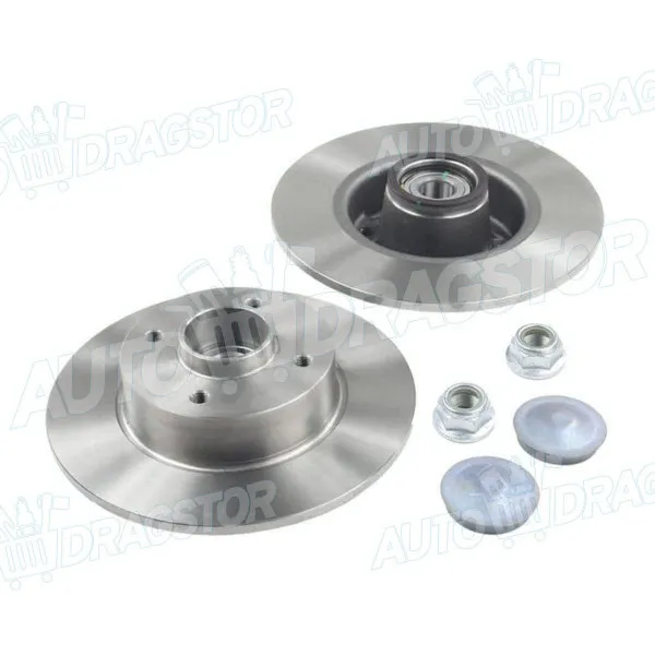 Kočioni diskovi RENAULT CLIO II (B0/1/2), 98-12; CLIO III (R0/1), 05-14; MEGANE I (A), 95-02; MEGANE II (M), 02-08; MEGANE III (Z), 08-16; MODUS (F/JP0), 04-12 