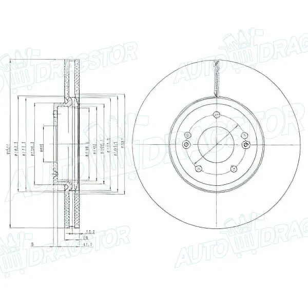Kočioni diskovi HYUNDAI, KIA 