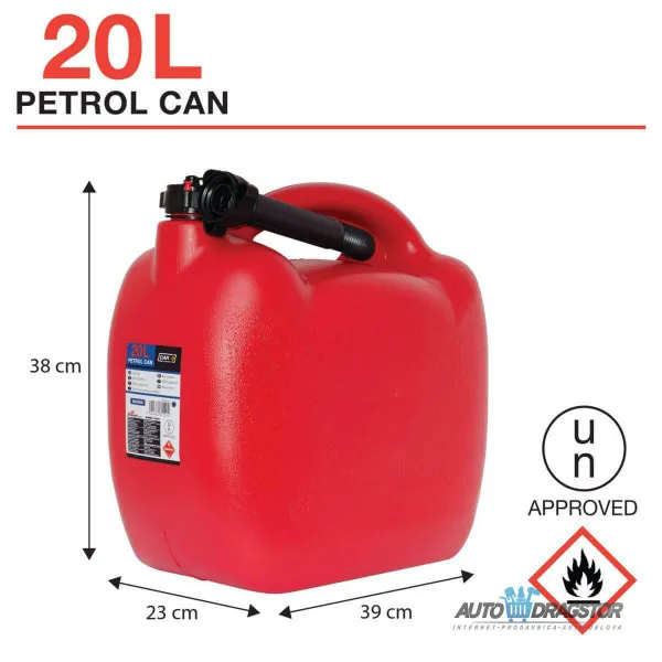 PLASTIČNI KANISTER 20L 