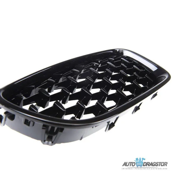 BMW 5 (F10) Sedan (F11) Touring 2010-2018 MASKA DIAMOND CRNA SET 2 KOM 