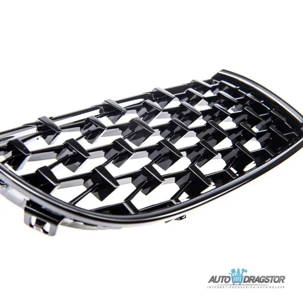 BMW 3 (E90) Sedan (E91) Touring 2005-2008 MASKA DIAMOND CRNA SET 2 KOM 