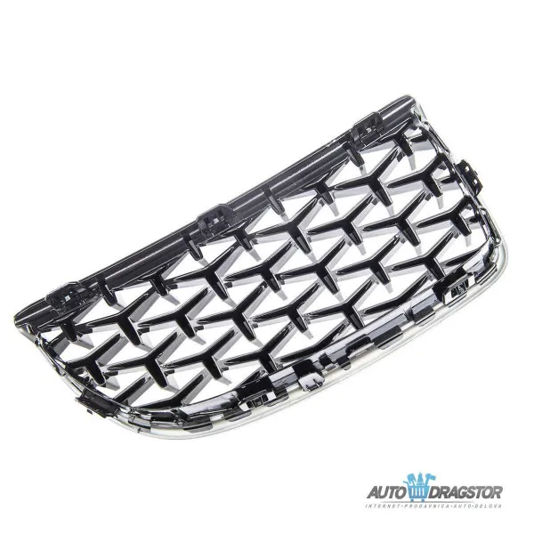 BMW 3 (E90) Sedan (E91) Touring 2005-2008 MASKA DIAMOND HROM CRNA SET 2 KOM 