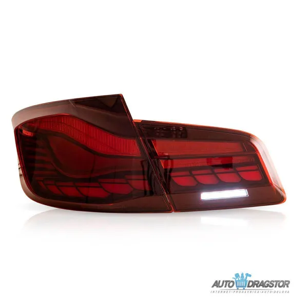 BMW 5 (F10) Sedan 2010-2017 DINAMIČKE LED CRVENE ŠTOP LAMPE  M4 GTS SET 4KOM 