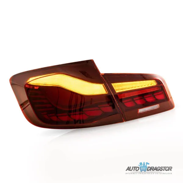 BMW 5 (F10) Sedan 2010-2017 DINAMIČKE LED CRVENE ŠTOP LAMPE  M4 GTS SET 4KOM 