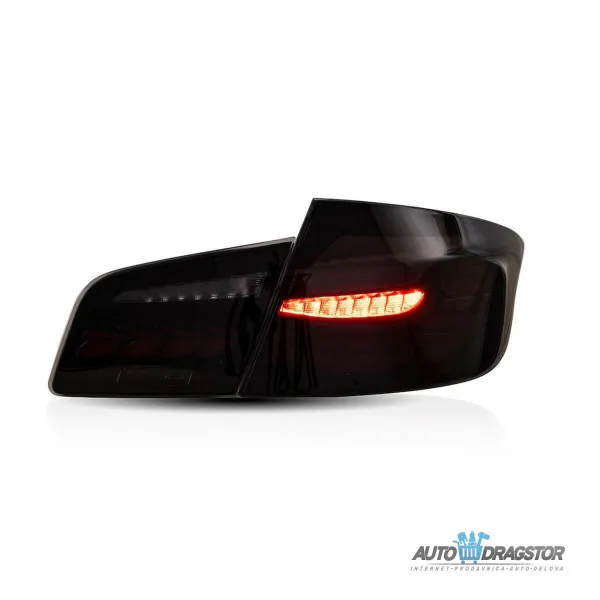BMW 5 (F10) Sedan 2010-2017 DINAMIČKE LED ZATAMLJENE ŠTOP LAMPE  M4 GTS SET 4KOM 
