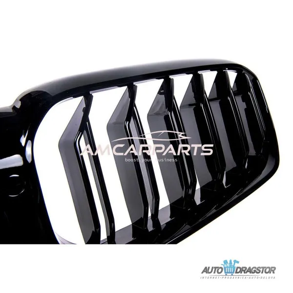 BMW 5 (G30, F90) Sedan (G31) Touring Facelift 2020- MASKA CRNA M-STYLE SET 2 KOM 