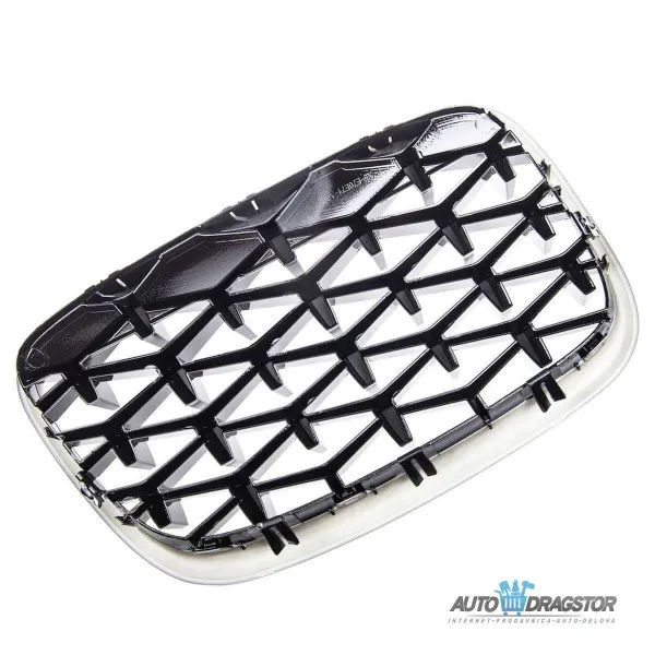 BMW X6 (E71, E72) X5 (E70) 2007-2013 MASKA DIAMOND CRNA SET 2 KOM 