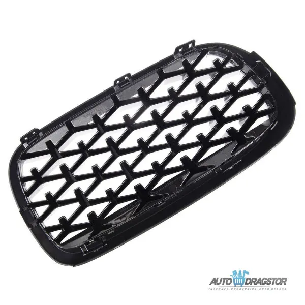 BMW X5 (F15, F85) X6 (F16, F86) 2013-2018 MASKA DIAMOND HROM CRNA SET 2 KOM 