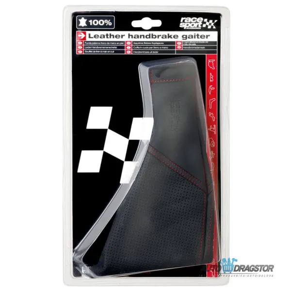 KOŽA RUČNE KOČNICE CRNA 