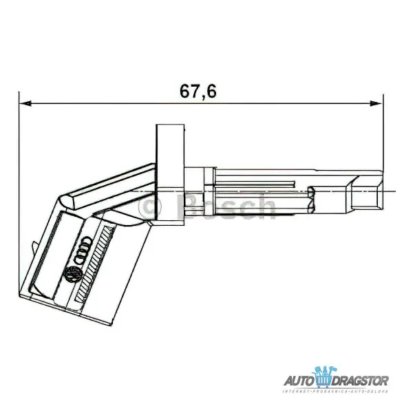 Abs senzor AUDI, VOLKSWAGEN 