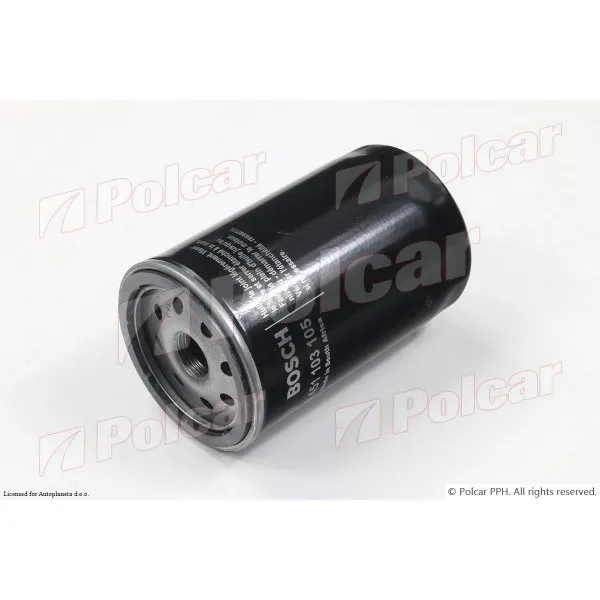 Filter ulja MERCEDES 190 (W201), 82-93; S-KLASSE (W126), 79-91; SL-KLASSE (R107), 72-89; SL-KLASSE (R129), 89-01; W124/E-KLASSE, 84-96; 