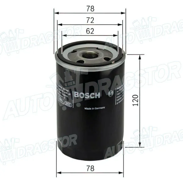 Filter ulja JAGUAR, JEEP 