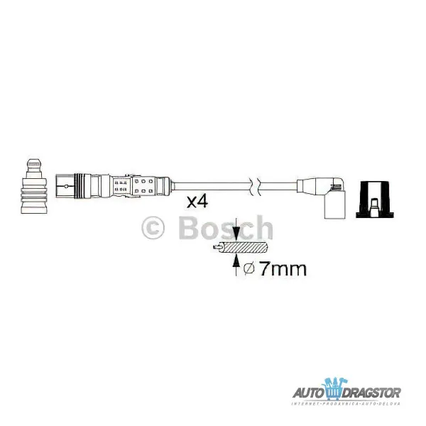 Kablovi svećica AUDI, SEAT, SKODA, VOLKSWAGEN 
