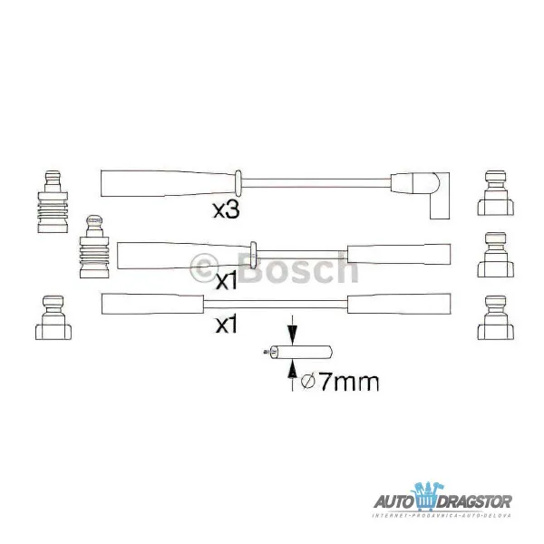 Kablovi svećica CITROËN, PEUGEOT 