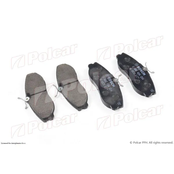 Kočione pločice FORD, NISSAN 