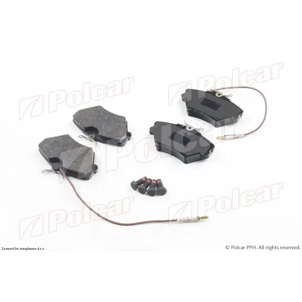 Kočione pločice RENAULT LAGUNA I (B/K56), 93-01; 