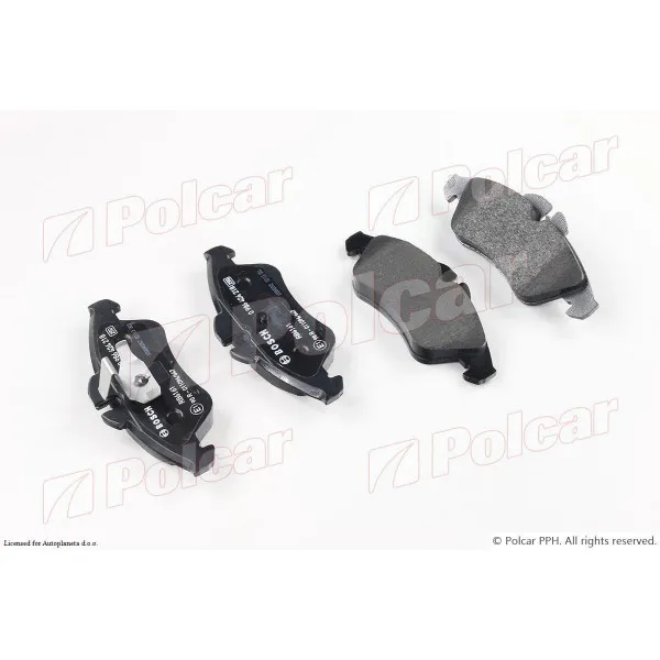 Kočione pločice MERCEDES SPRINTER/CLASSIC 208-416 (W901-905/909), 95-; V-KLASSE (W638), 96-03; VITO (W638), 96-03; 