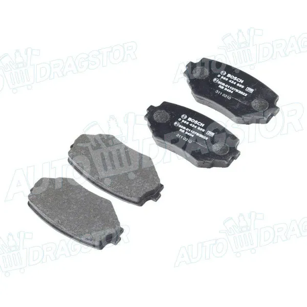 Kočione pločice SUZUKI GRAND VITARA (FT/GT), 98-05; JIMNY (FJ), 98-18; VITARA (ET/TA), 88-05; 