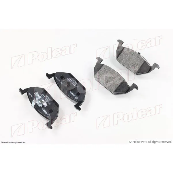 Kočione pločice AUDI, SEAT, SKODA, VOLKSWAGEN 